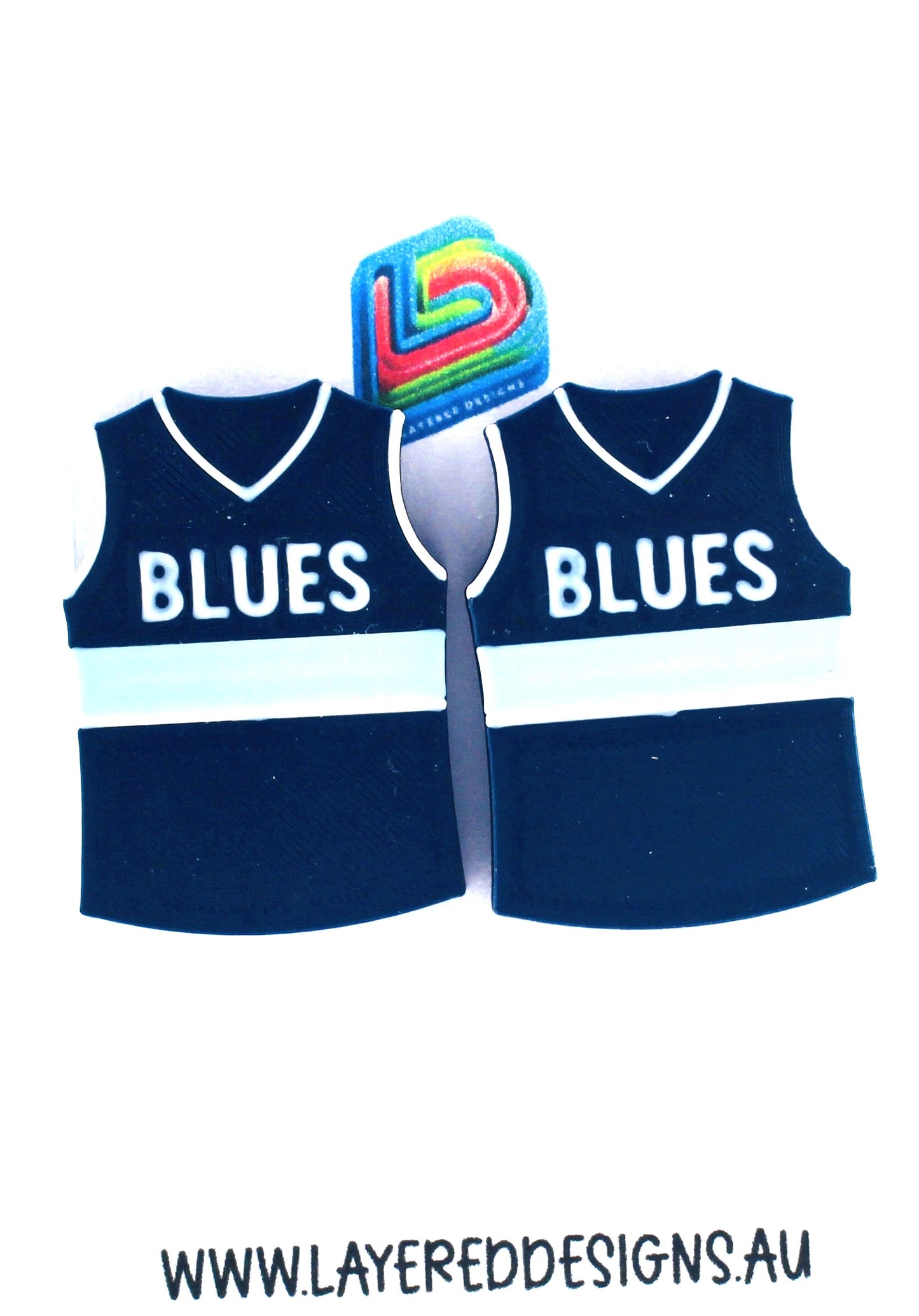 Carlton Blues Earrings