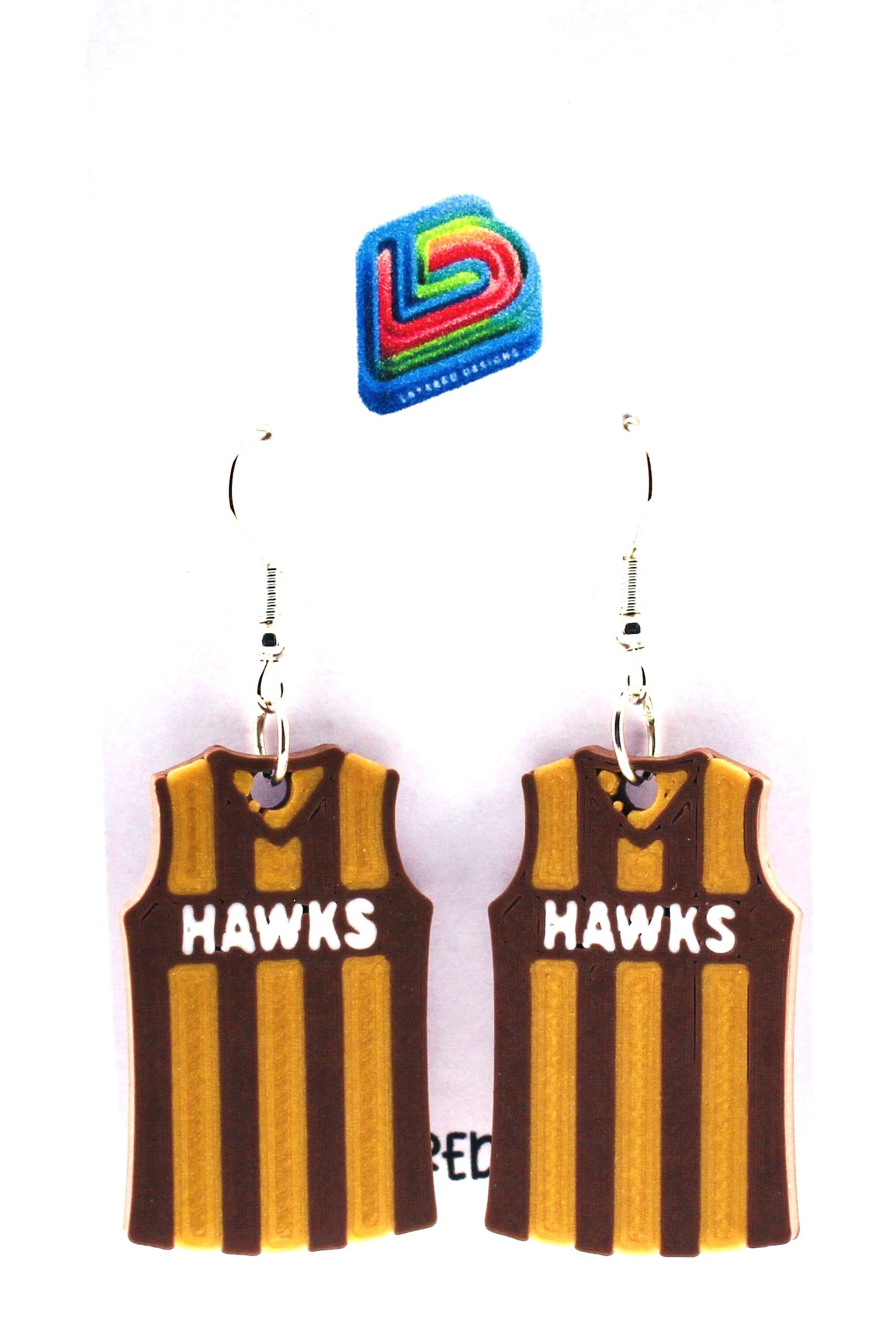 Hawthorn Hawks Earrings