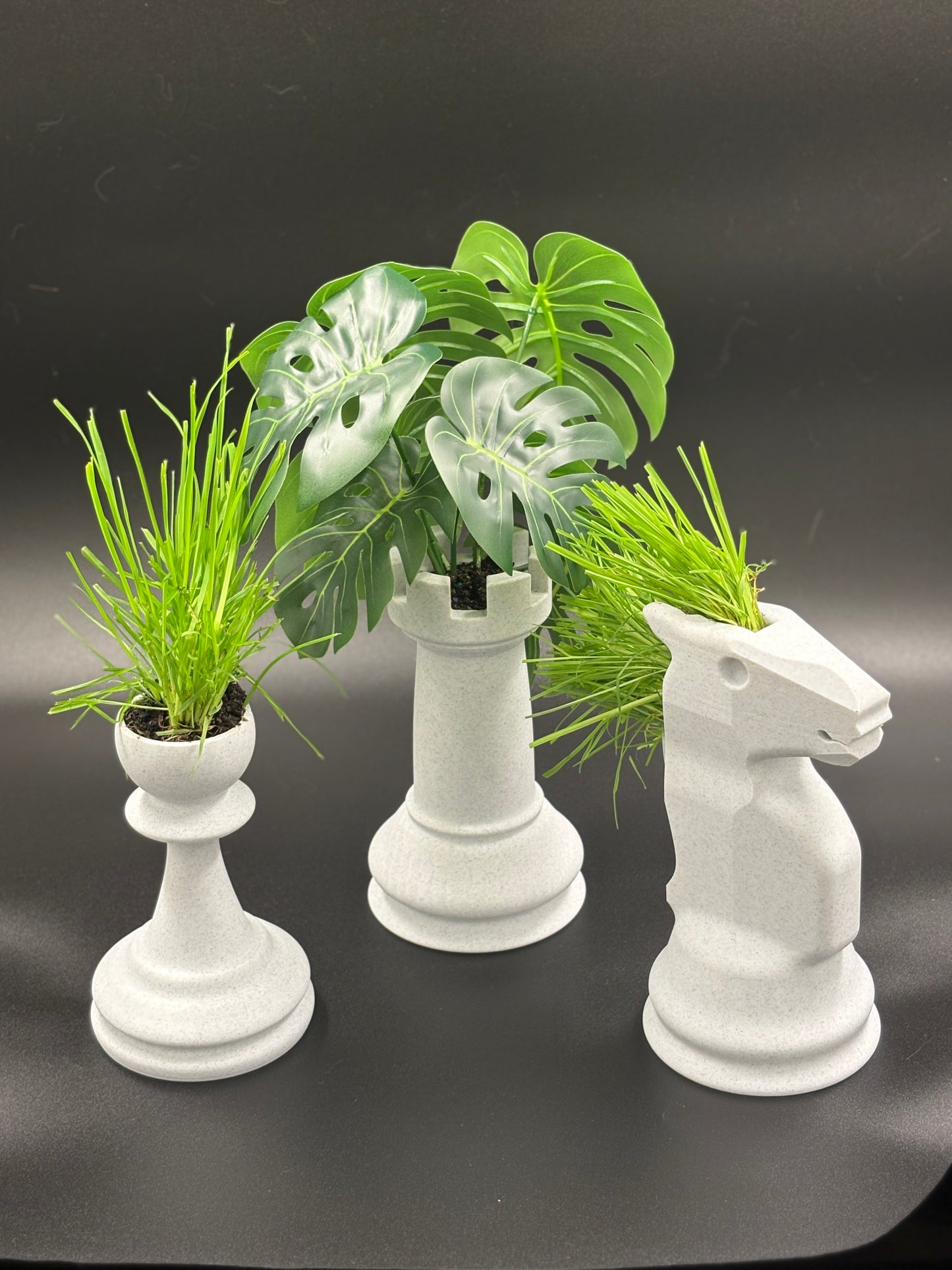Chess Piece Planter