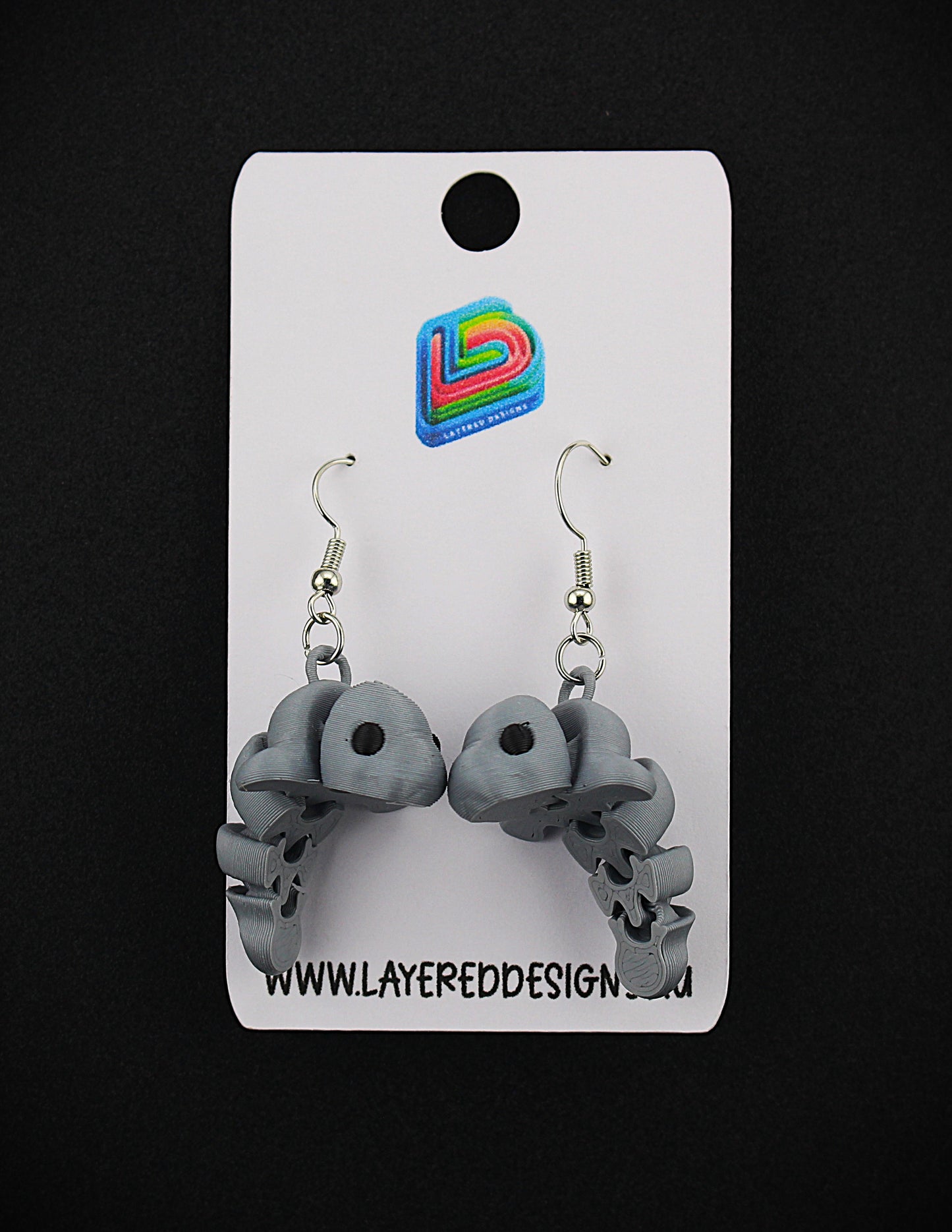 Flexi Manatee Earrings