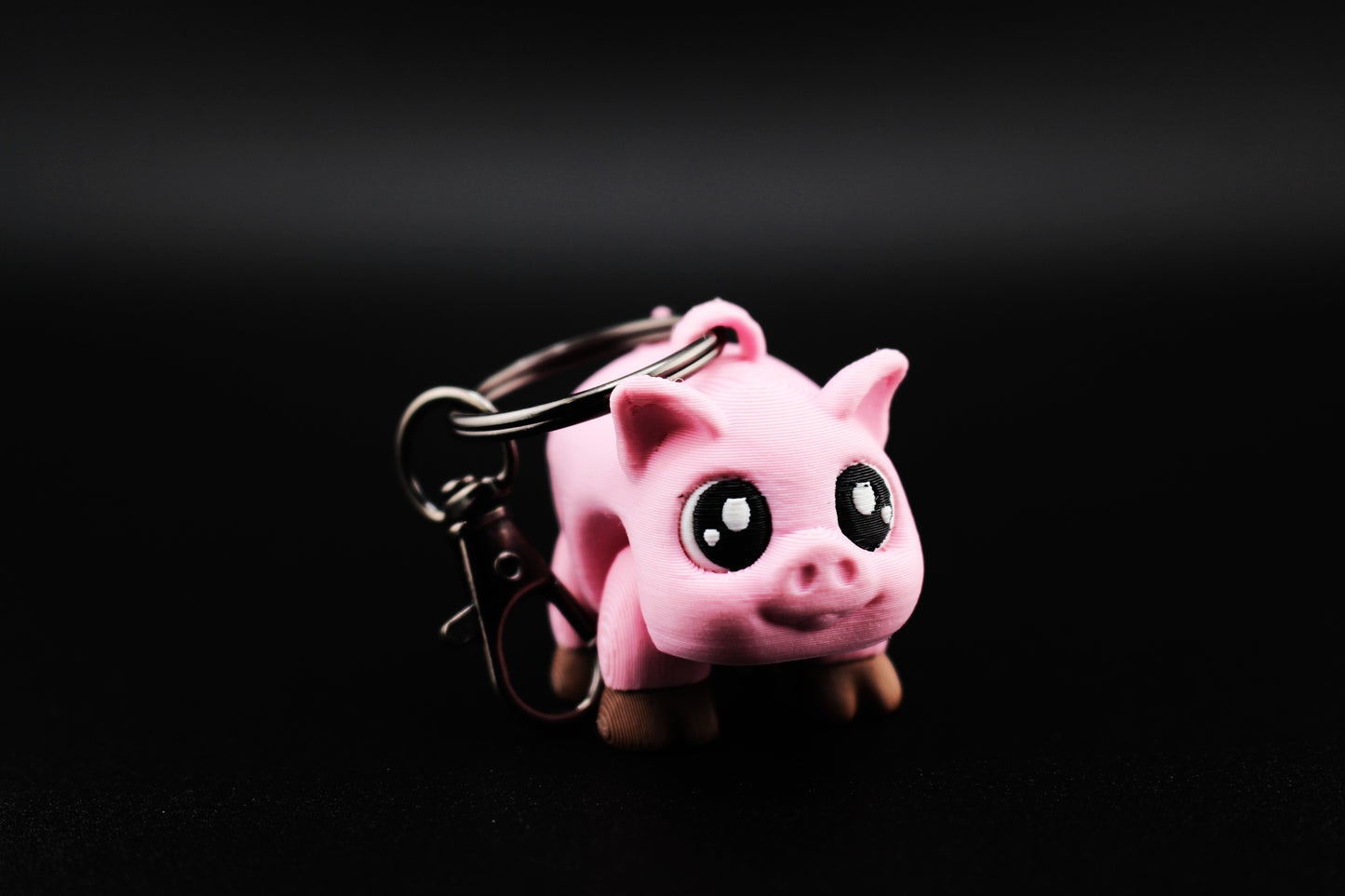 Flexi Piggy Keyring