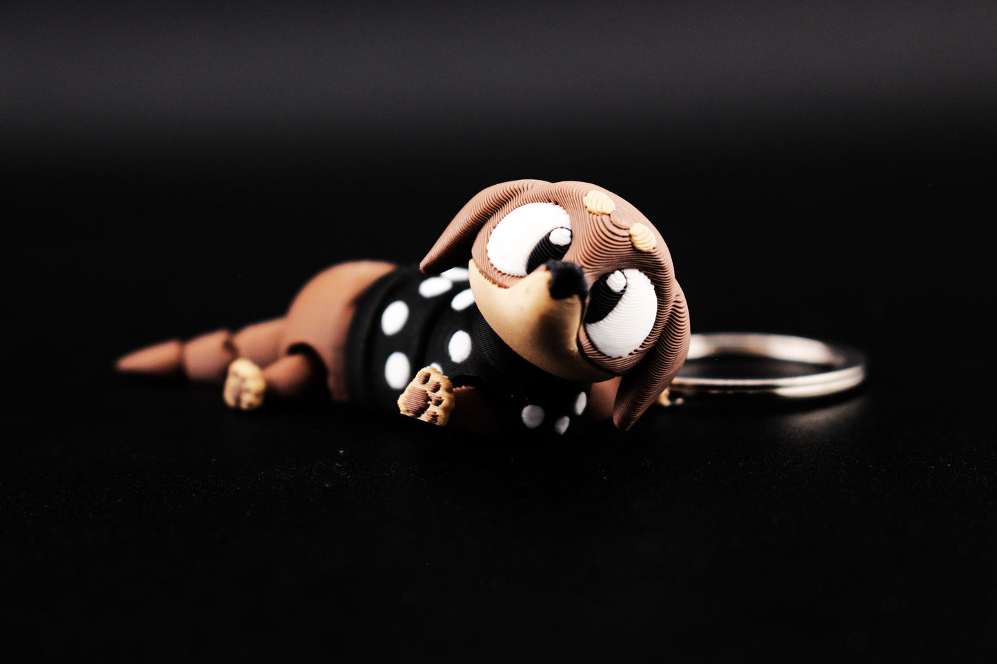 Dachshund Keyring