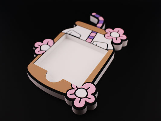 Iced Coffee Jar Note Holder