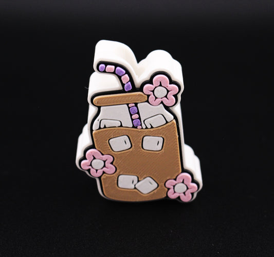 Iced Coffee Jar Straw Topper