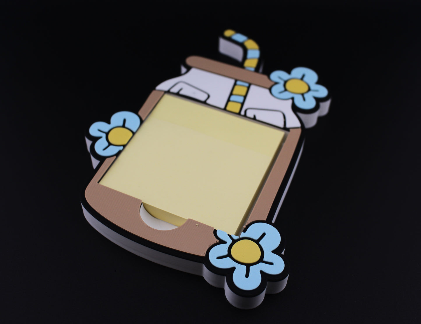 Iced Coffee Jar Note Holder