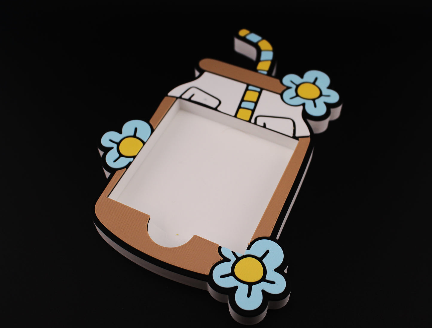 Iced Coffee Jar Note Holder