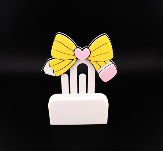 Pencil Bow Paperclip