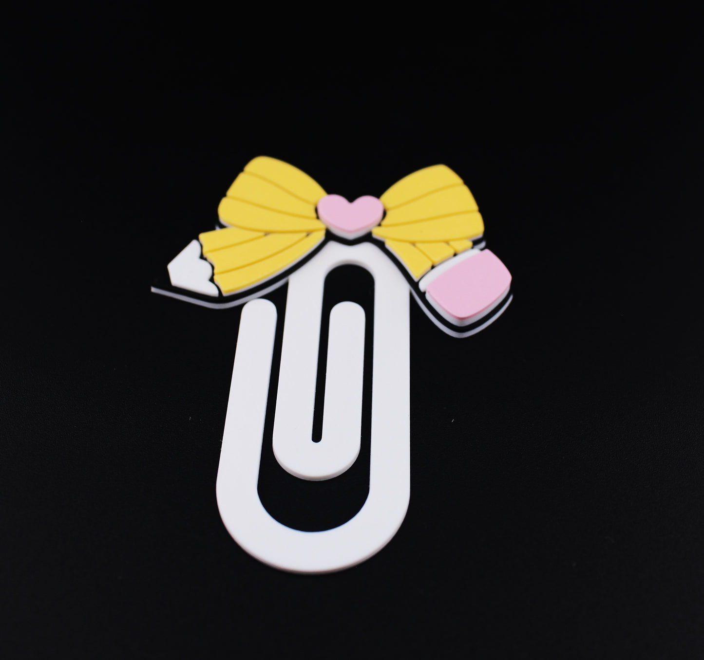 Pencil Bow Paperclip