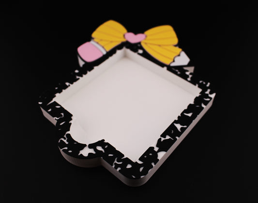 Pencil Bow Note Holder