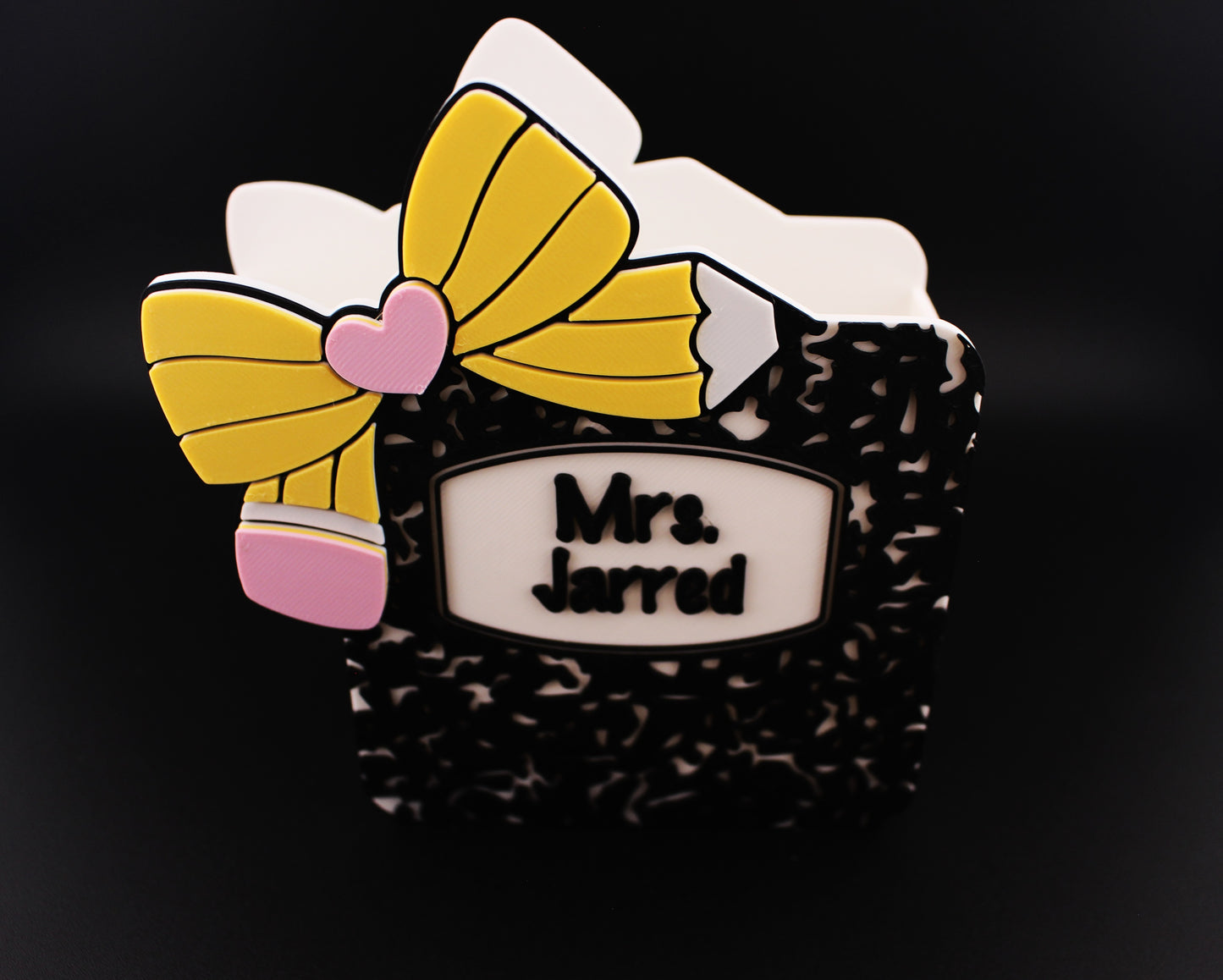 Pencil Bow Pen Holder