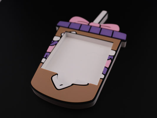 Ice Coffee Tumbler Note Holder