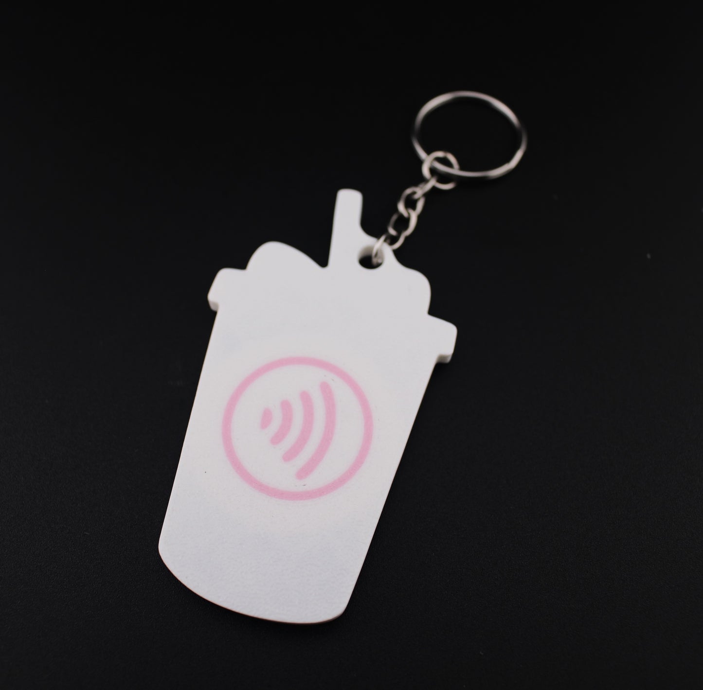 Ice Coffee Tumbler KeyTag