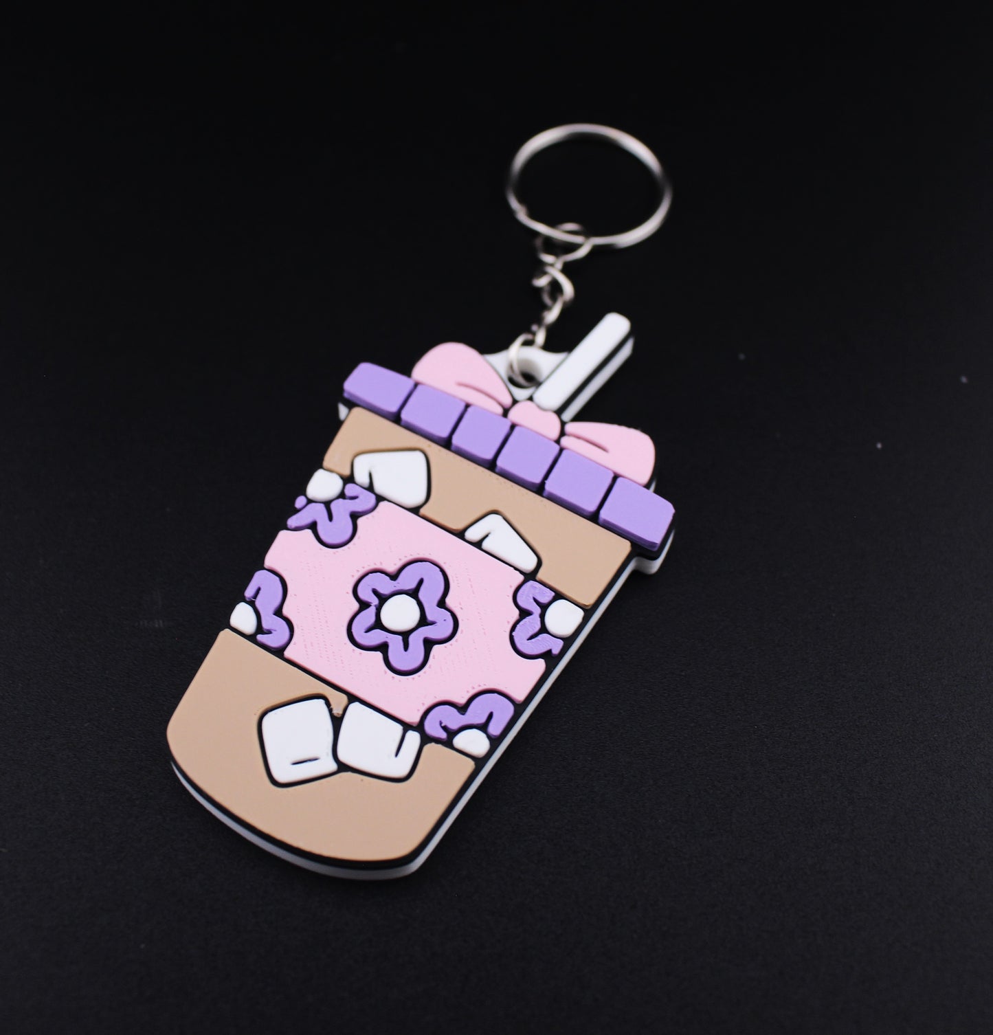 Ice Coffee Tumbler KeyTag