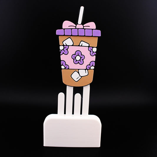 Ice Coffee Tumbler Paperclip