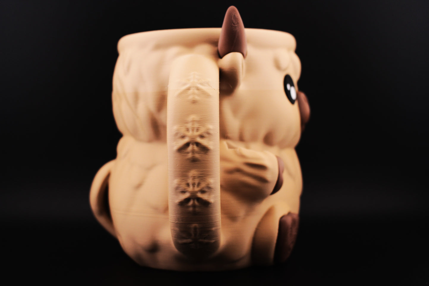 Highland Cow Ice Cream Tub Holder