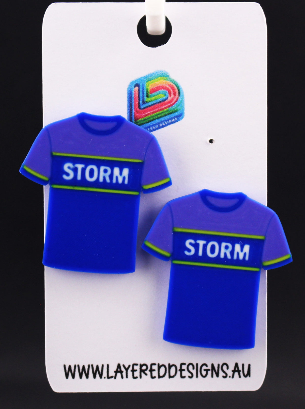Melbourne Storm Earrings