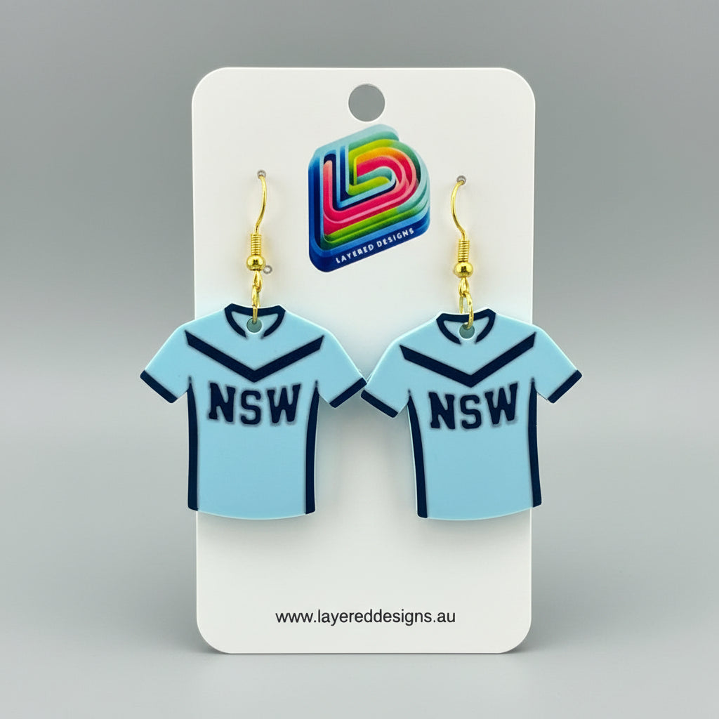 State of Origin Earrings