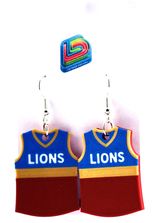 Brisbane Lions Earrings