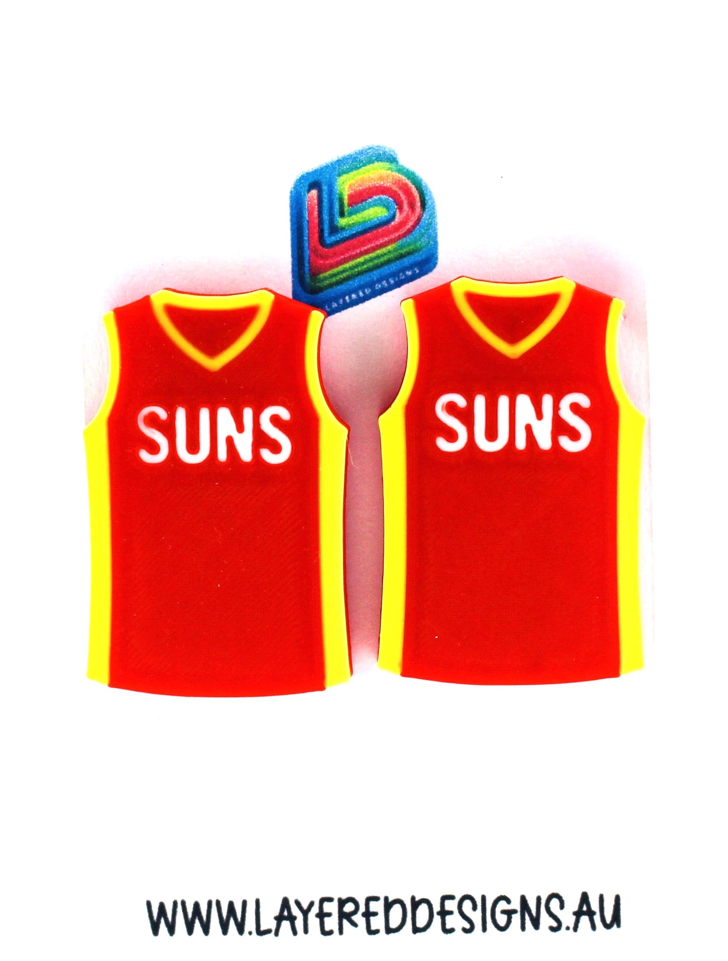 Gold Coast Suns Earrings