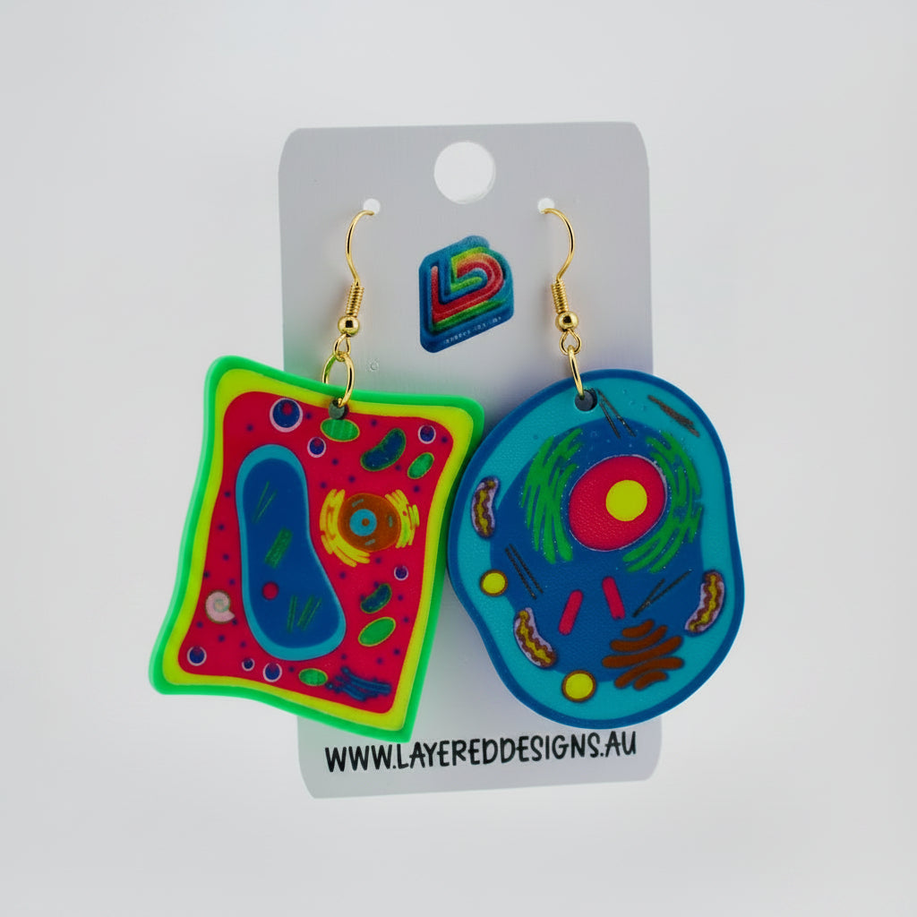 Cell Earrings