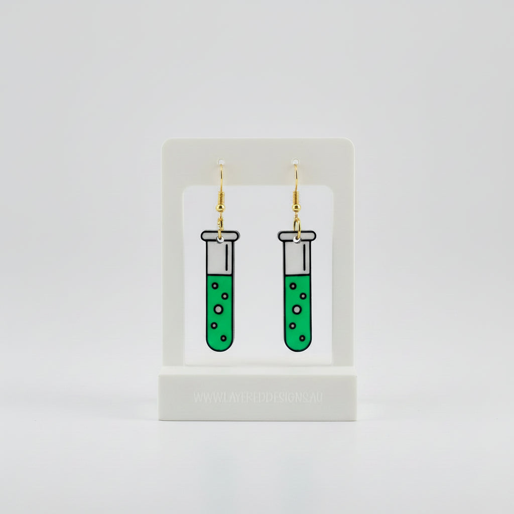 Test Tube Earrings