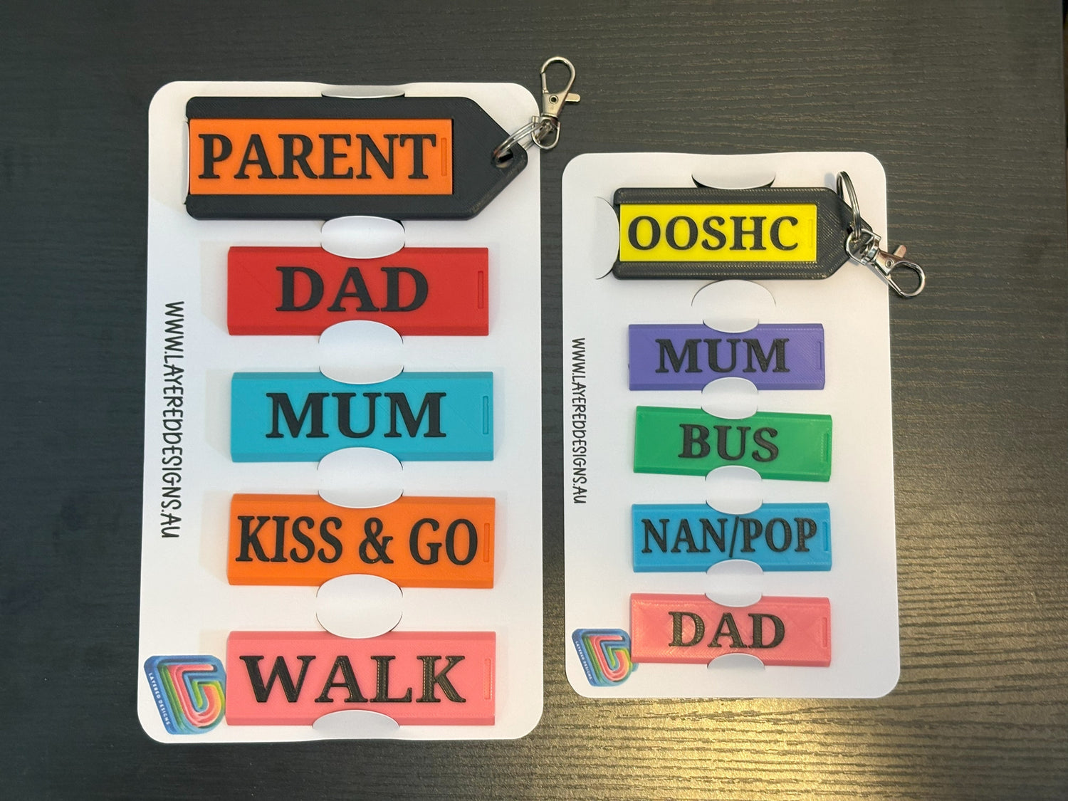 Custom Interchangeable Bag Tags