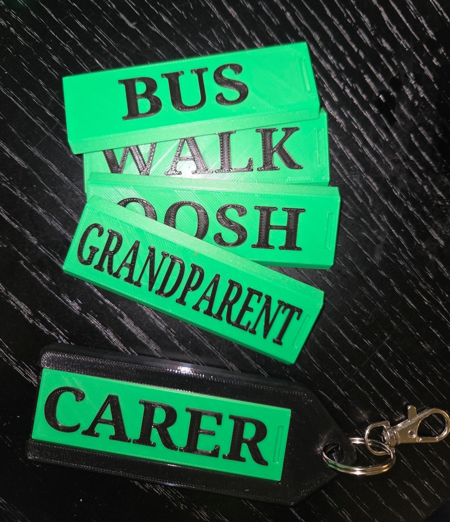 Interchangeable Bag Tag set