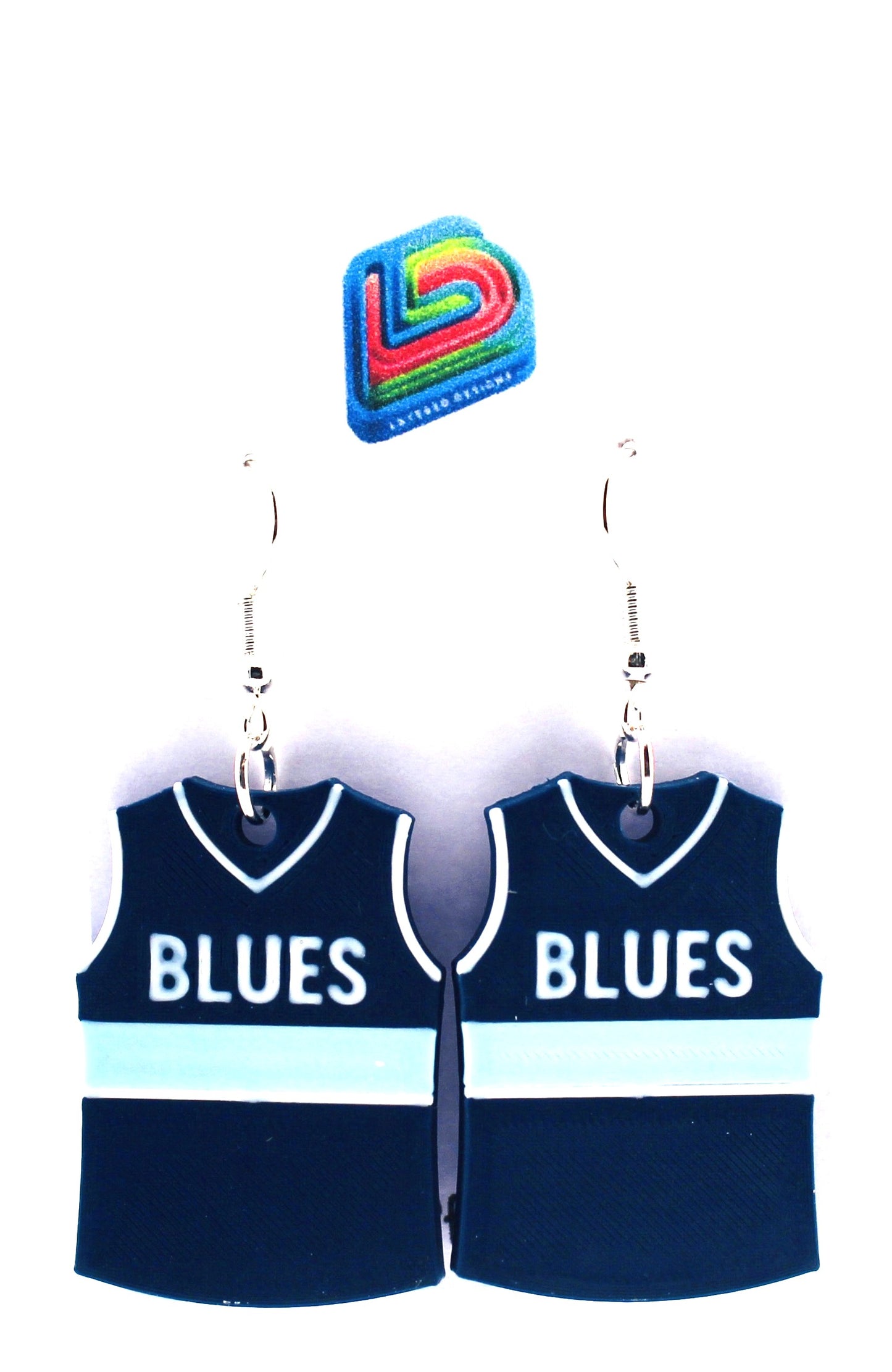 Carlton Blues Earrings