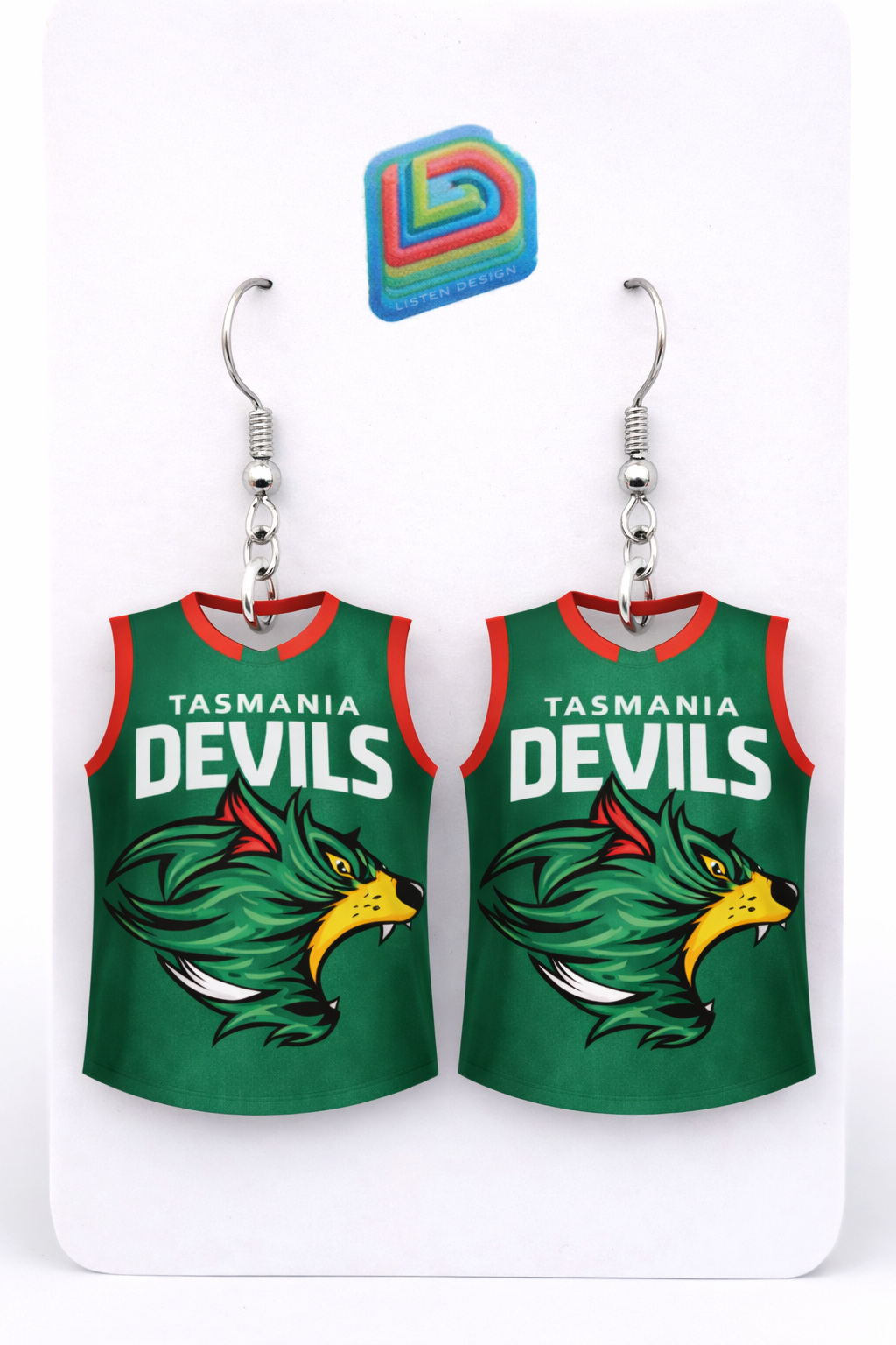 Custom Sports Team Earrings