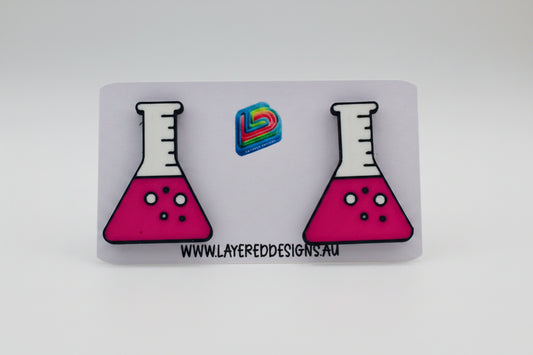 Conical Flask Earrings