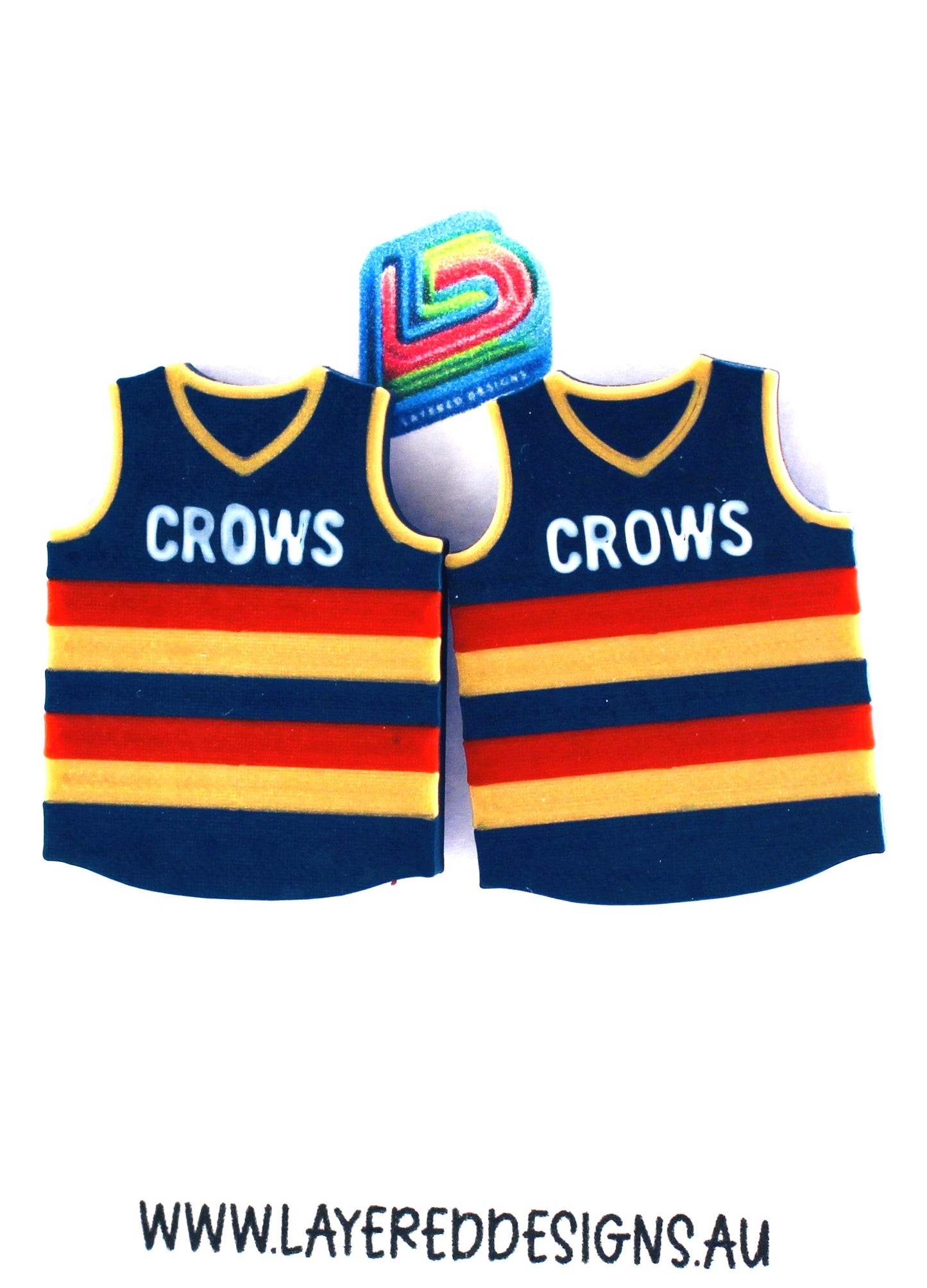 Adelaide Crows Earrings