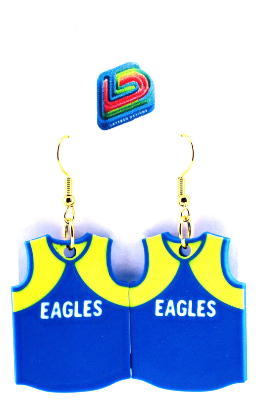 West Coast Eagles Earrings
