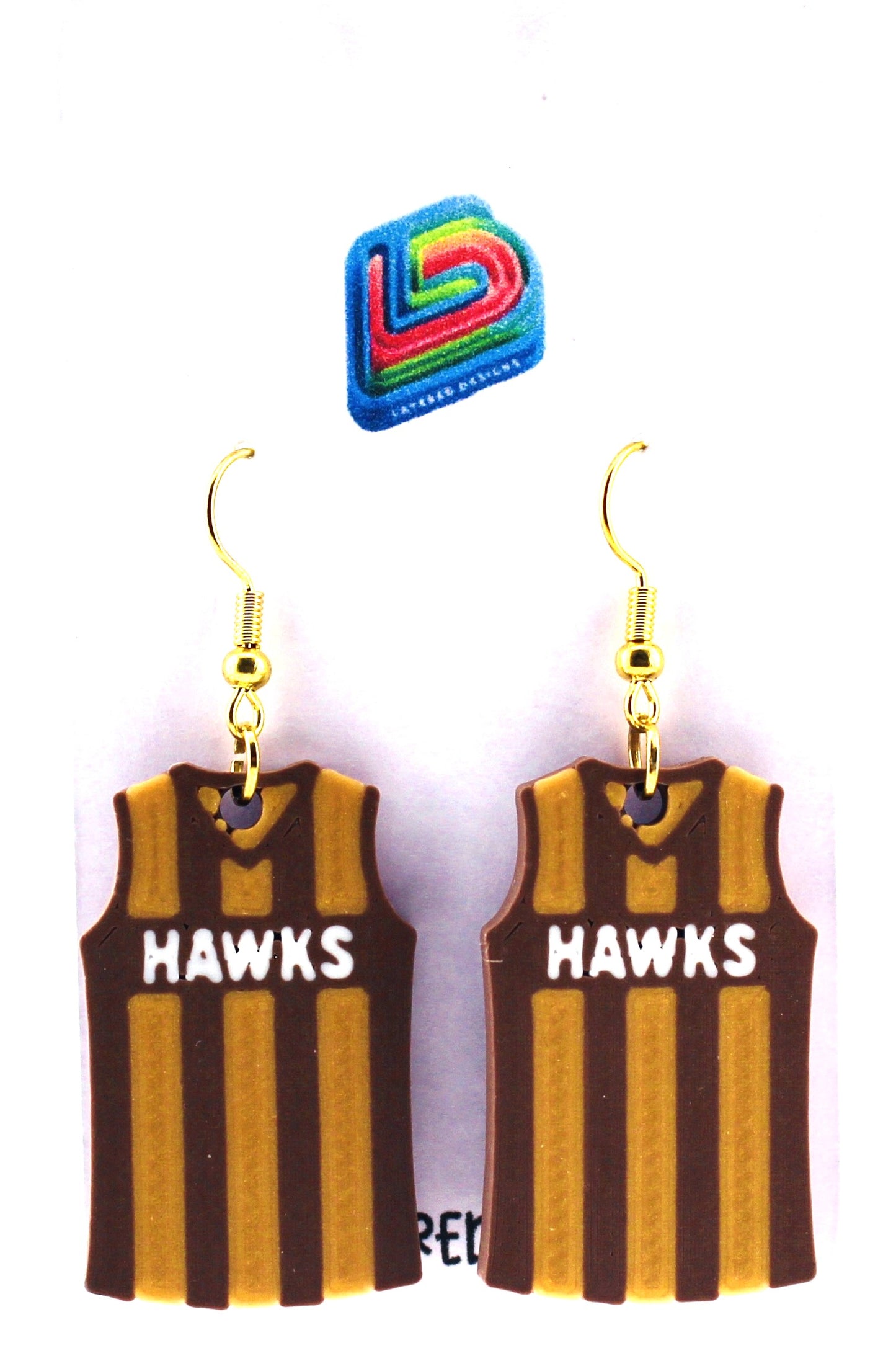 Hawthorn Hawks Earrings