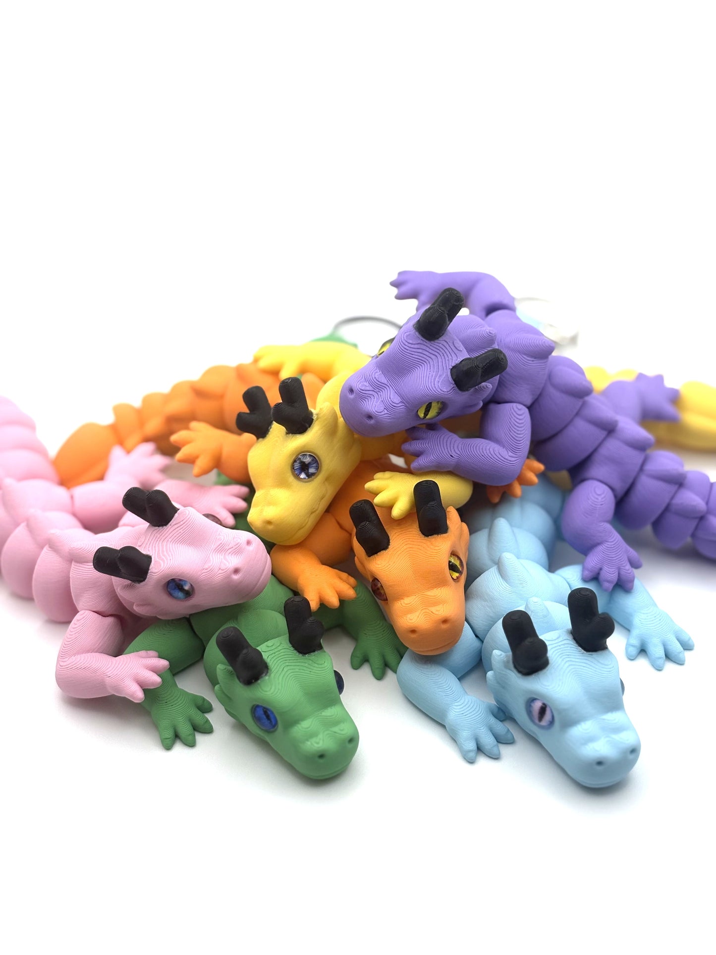 Flexi Dragon KeyChain