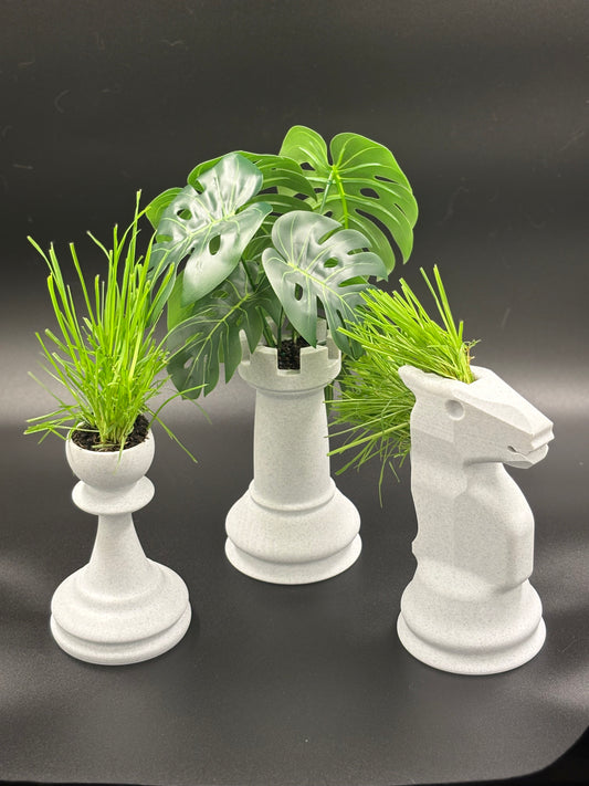 Chess Piece Planter