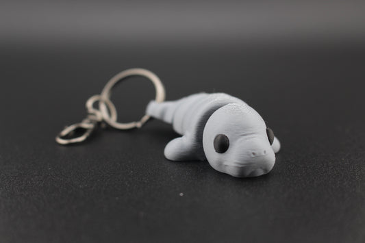 Manatee Keyring
