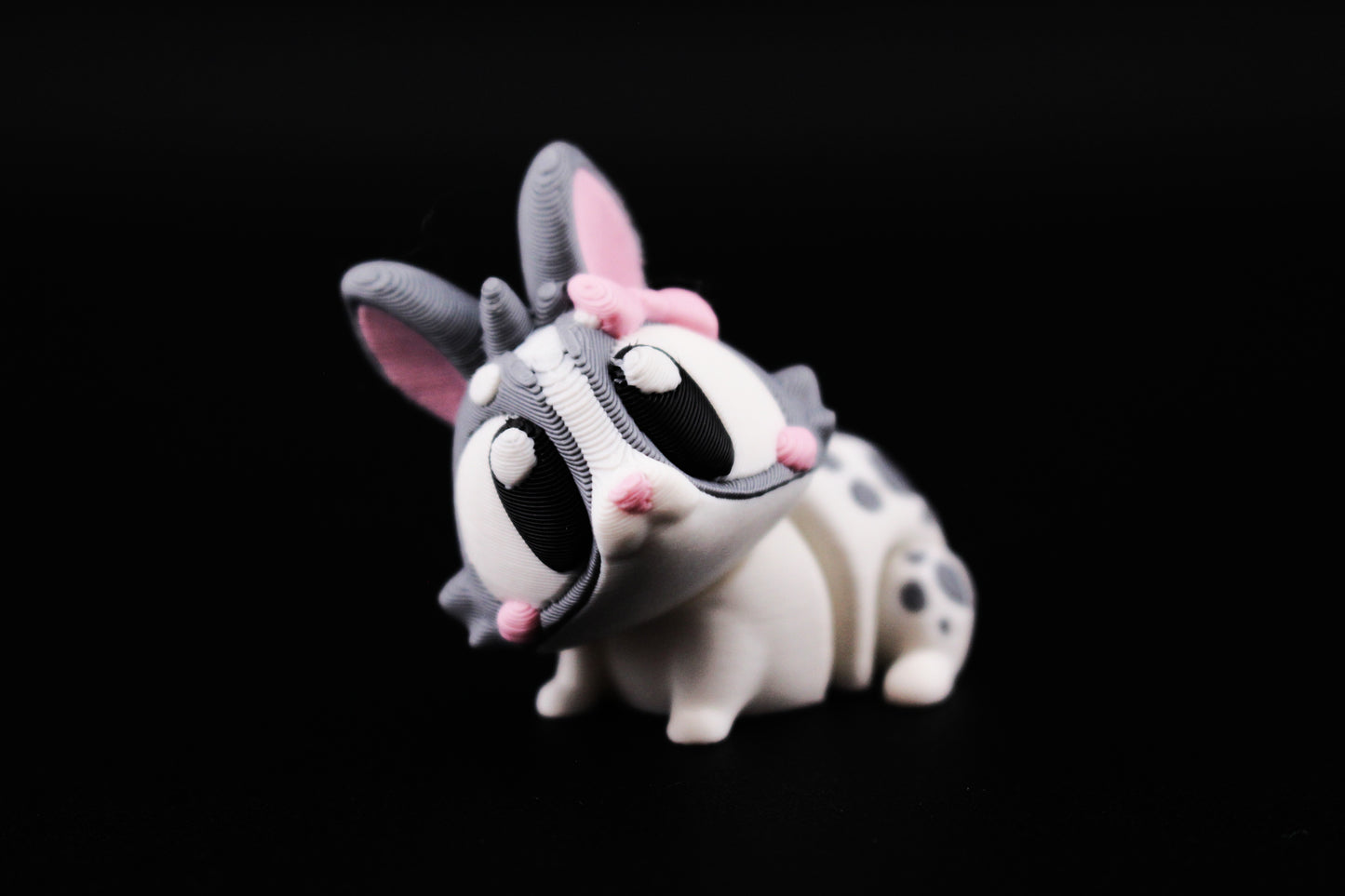 Bunny - White & Grey Girl