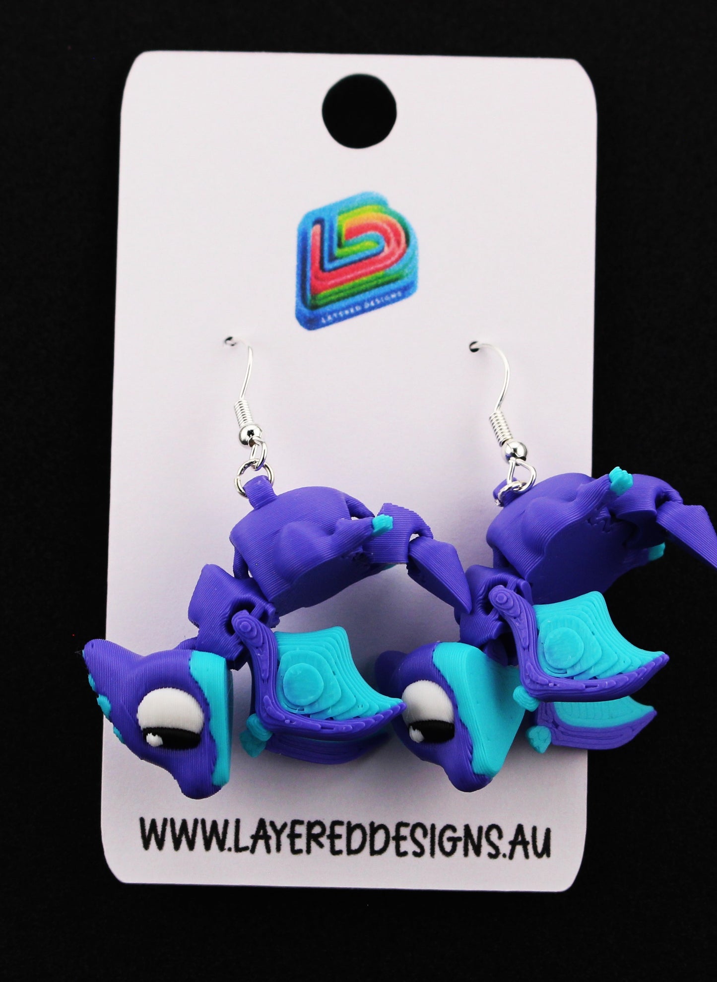 Pterodactyl Earrings