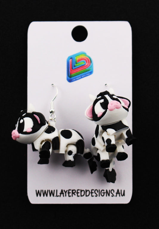 Cow Earrings