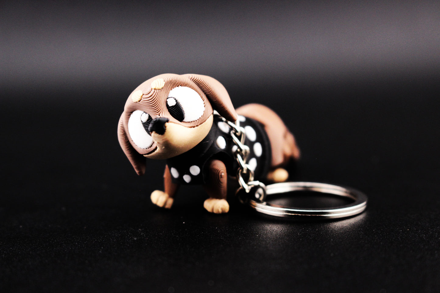 Dachshund Keyring