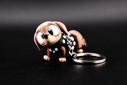 Dachshund Keyring