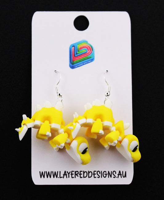 Stegosaurus Earring