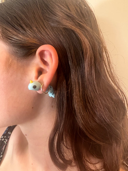 Flexi Narwhal Earrings