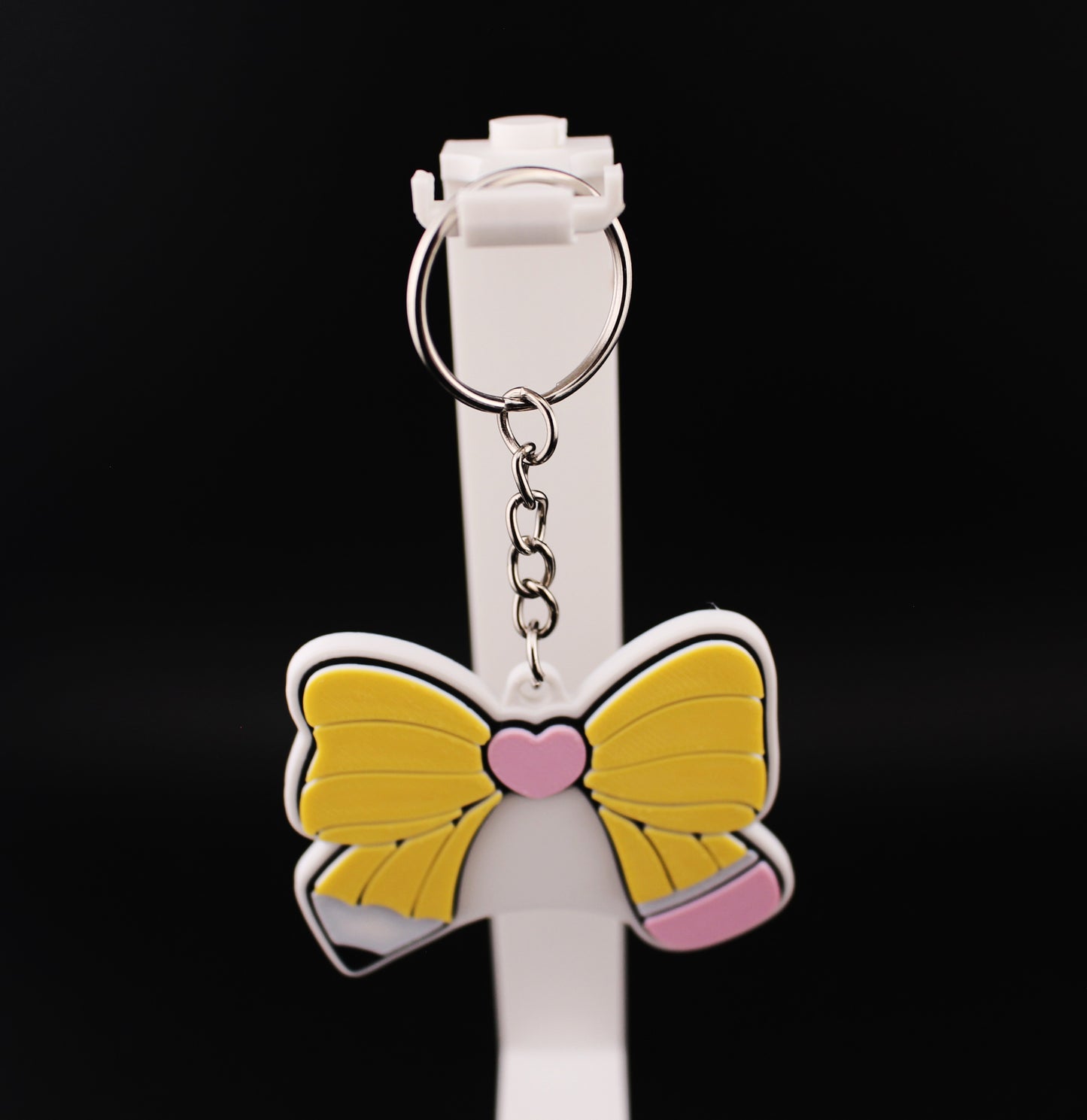Pencil Bow Keytag