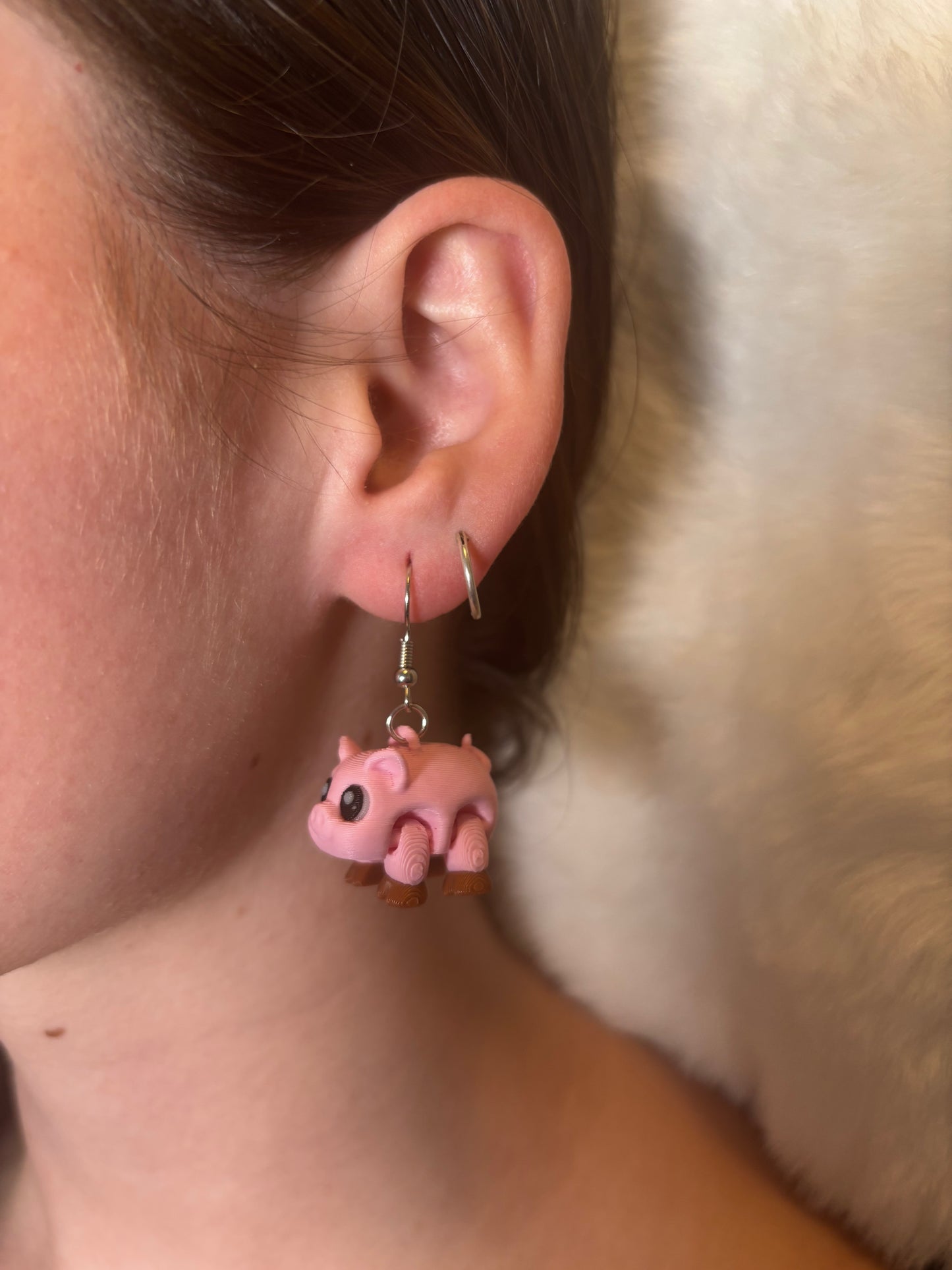 Flexi Piggy Earrings