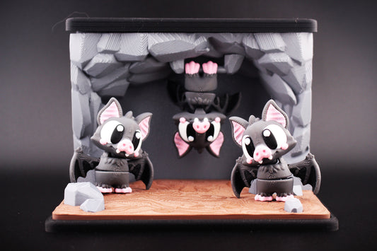 Bat Cave Diorama