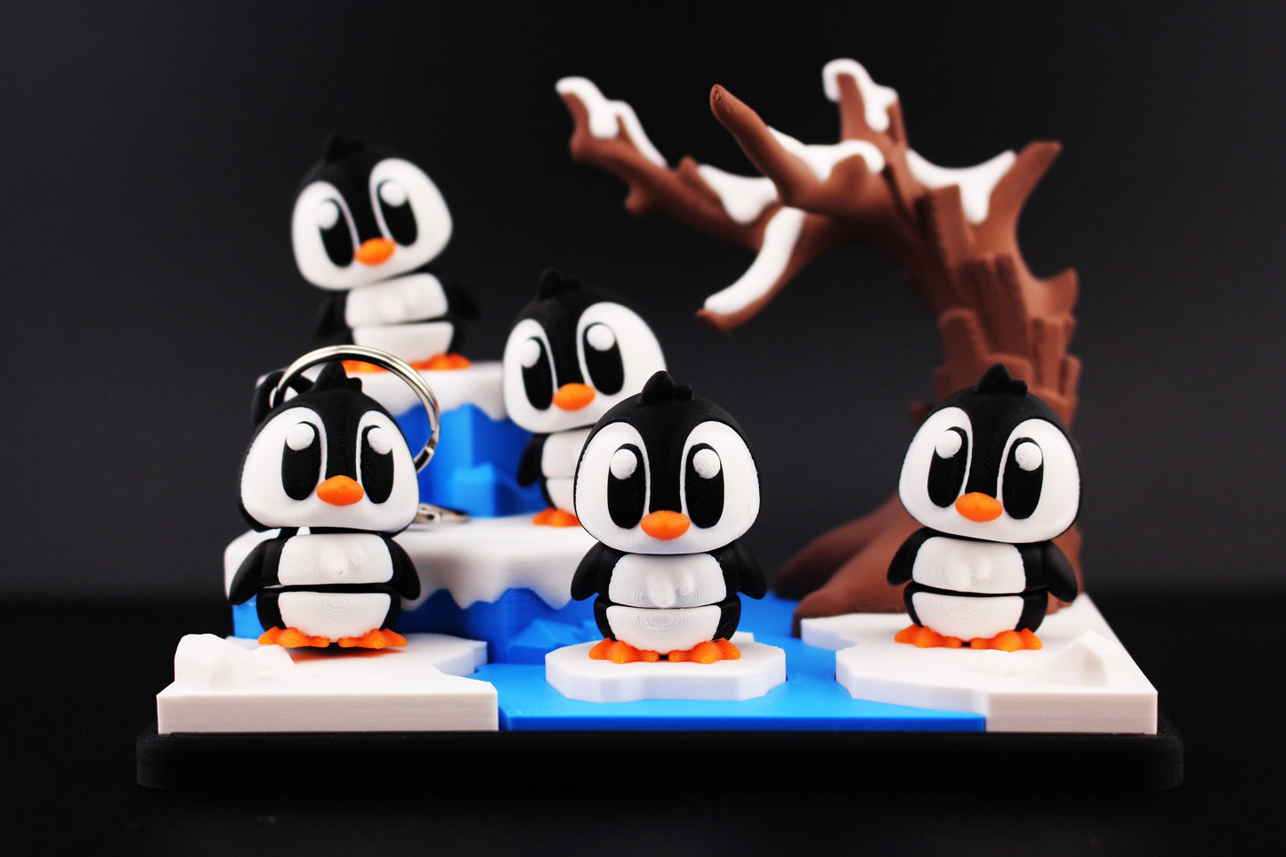 Penguin diorama
