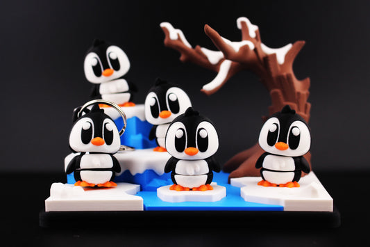 Penguin diorama