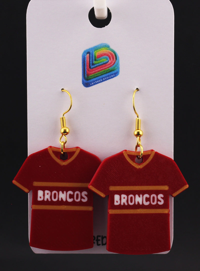 Brisbane Broncos Earrings