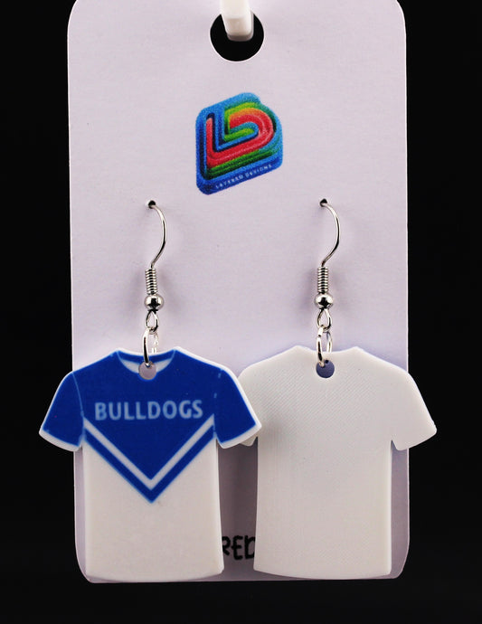 Canterbury Bulldogs Earrings
